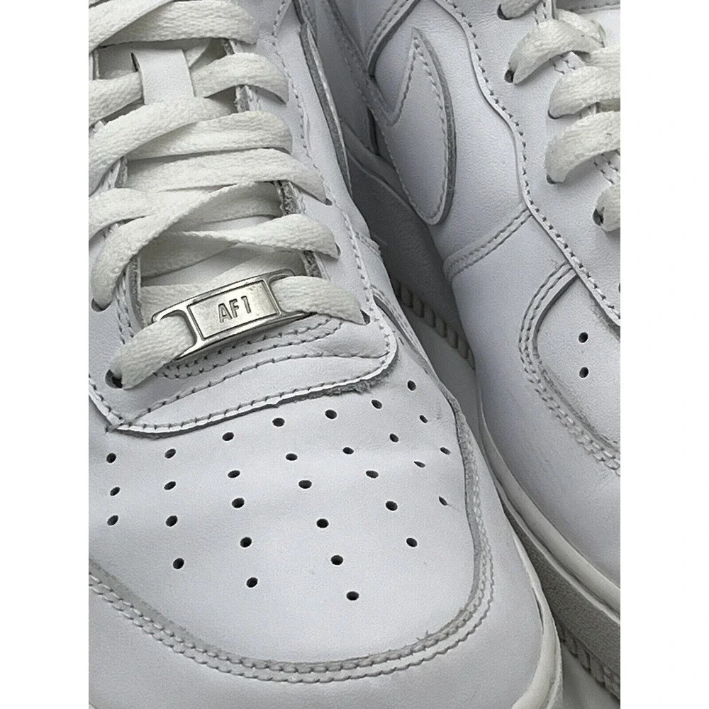 Nike Air Force 1- 07 Men's Low Top Triple‎ White Basketball Shoe AF1 Sz 10/W 8.5